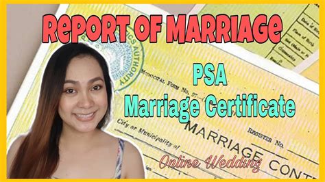 report of marriage psa|philippines marriage certificate.